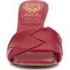 Vince Camuto womens Brelanie Woven Strap Dress Mule(Flame)
