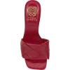Vince Camuto womens Brelanie Woven Strap Dress Mule(Flame)