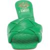 Vince Camuto womens Brelanie Woven Strap Dress Mule(Lotus Green)