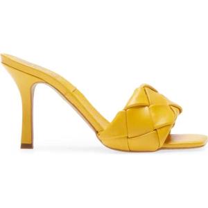 Vince Camuto womens Brelanie Woven Strap Dress Mule(Satsuma Spring)