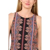 Vince Camuto Women’s Sleeveless Back Keyhole Maxi Dress(Rust)