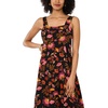 Vince Camuto Women’s Sleeveless Maxi Dress(Rich Black)