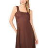 Vince Camuto Women’s Sleeveless Tiered Maxi Dress(Mocha)