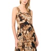 Vince Camuto Women’s Sleeveless Tiered Maxi Dress(Rich Black)