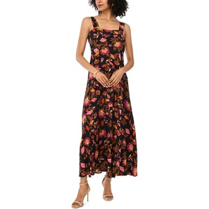 Vince Camuto Women’s Sleeveless Maxi Dress(Rich Black)