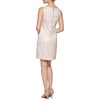 Vince Camuto Women’s Sleeveless Boat Neck Sequin Shift Dress(Ivory)