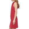 Vince Camuto Women’s Sleeveless Halter Tie Neck Shift Mini Dress(Raspberry)