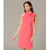 Vince Camuto Women’s Sleeveless Halter Tie Neck Shift Mini Dress(Watermelon)