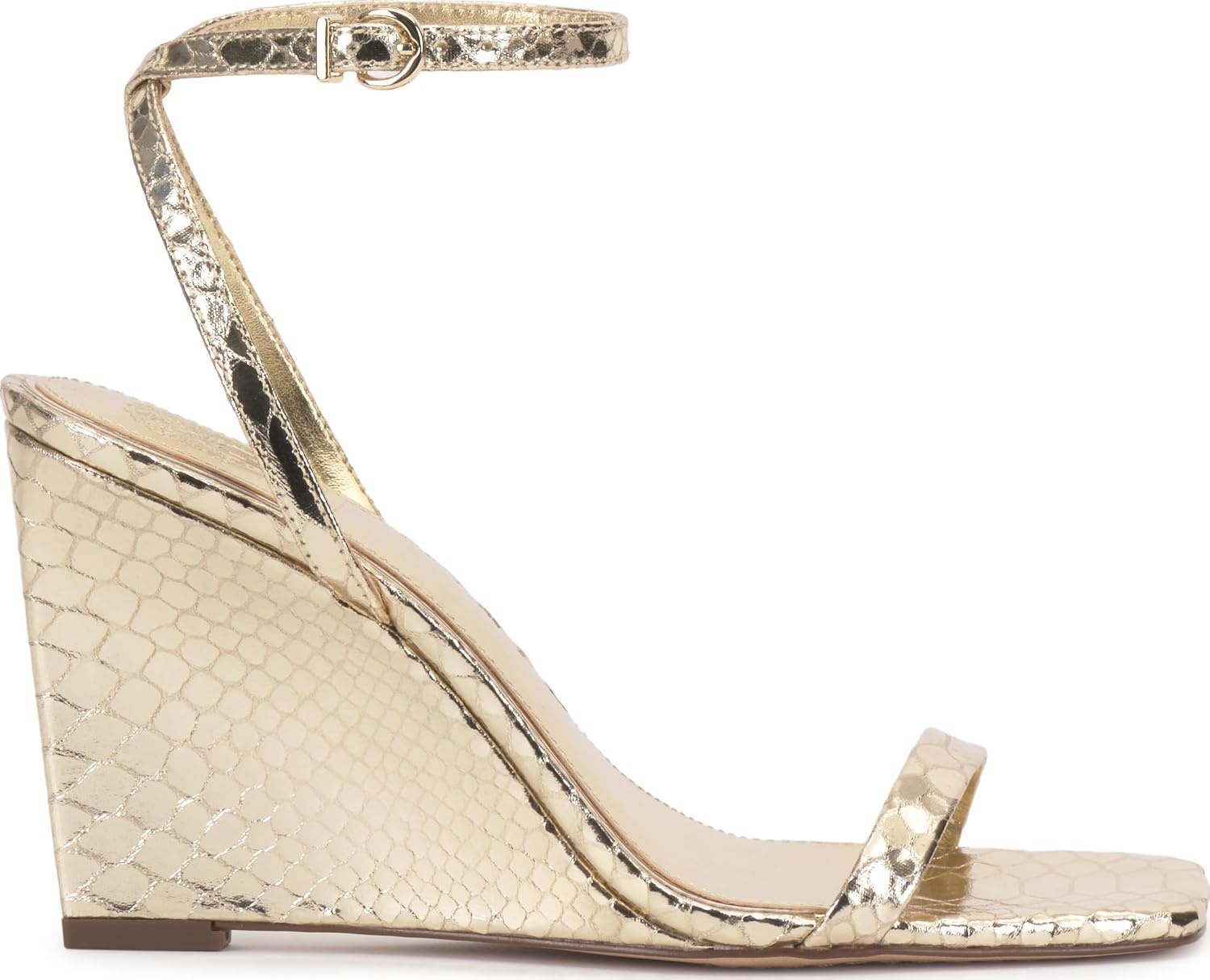 image:imageVince Camuto Ambee Ankle Strap Wedge SandalsGold