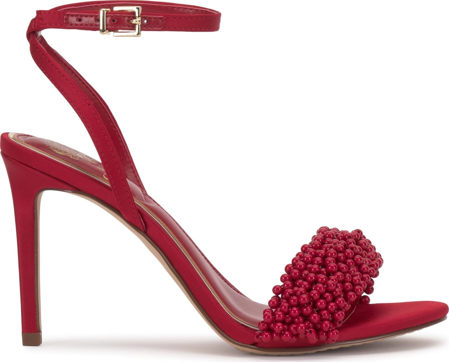 image:imageVince Camuto Arleem Beaded Band Ankle Strap High Heel SandalsFlame