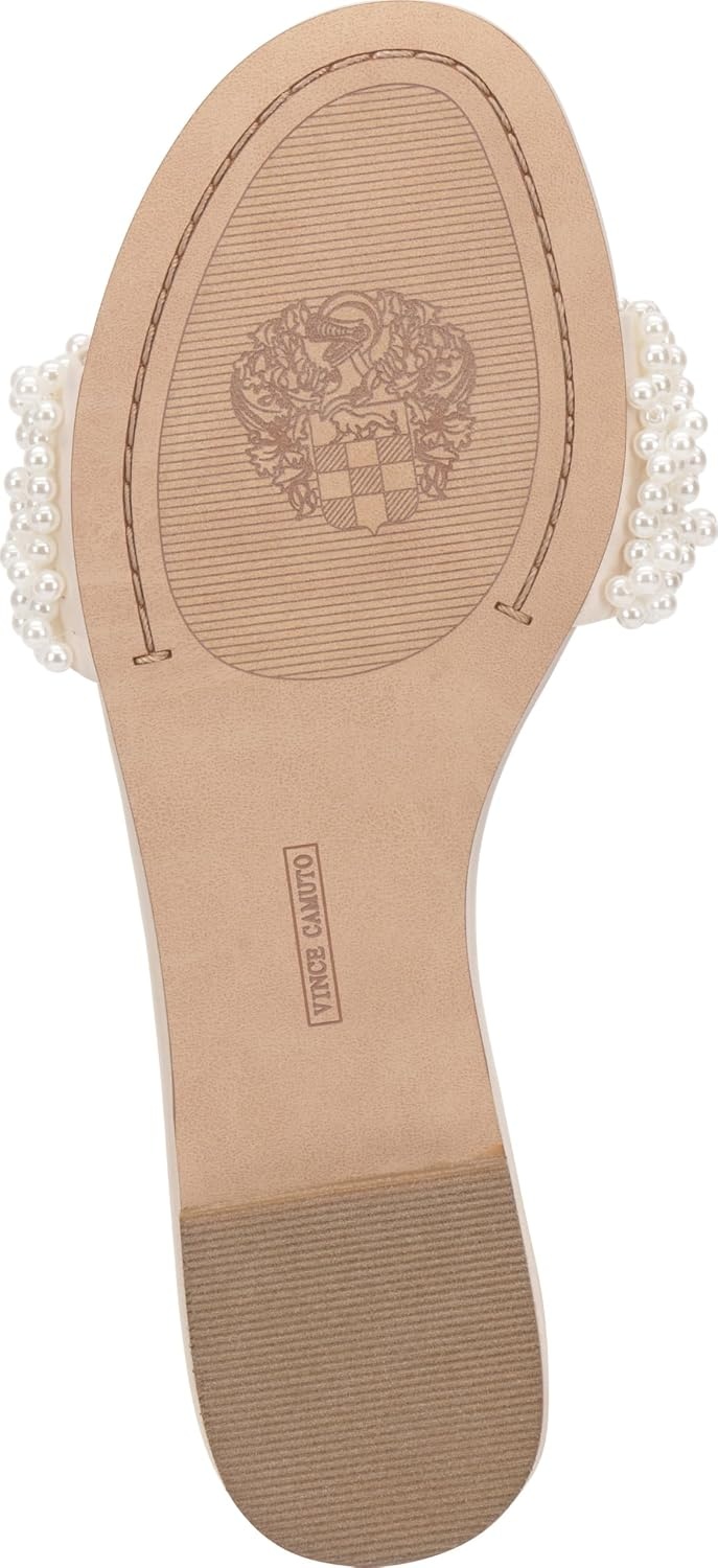 image:imageVince Camuto Balea Beaded Band Flat SandalsMilk