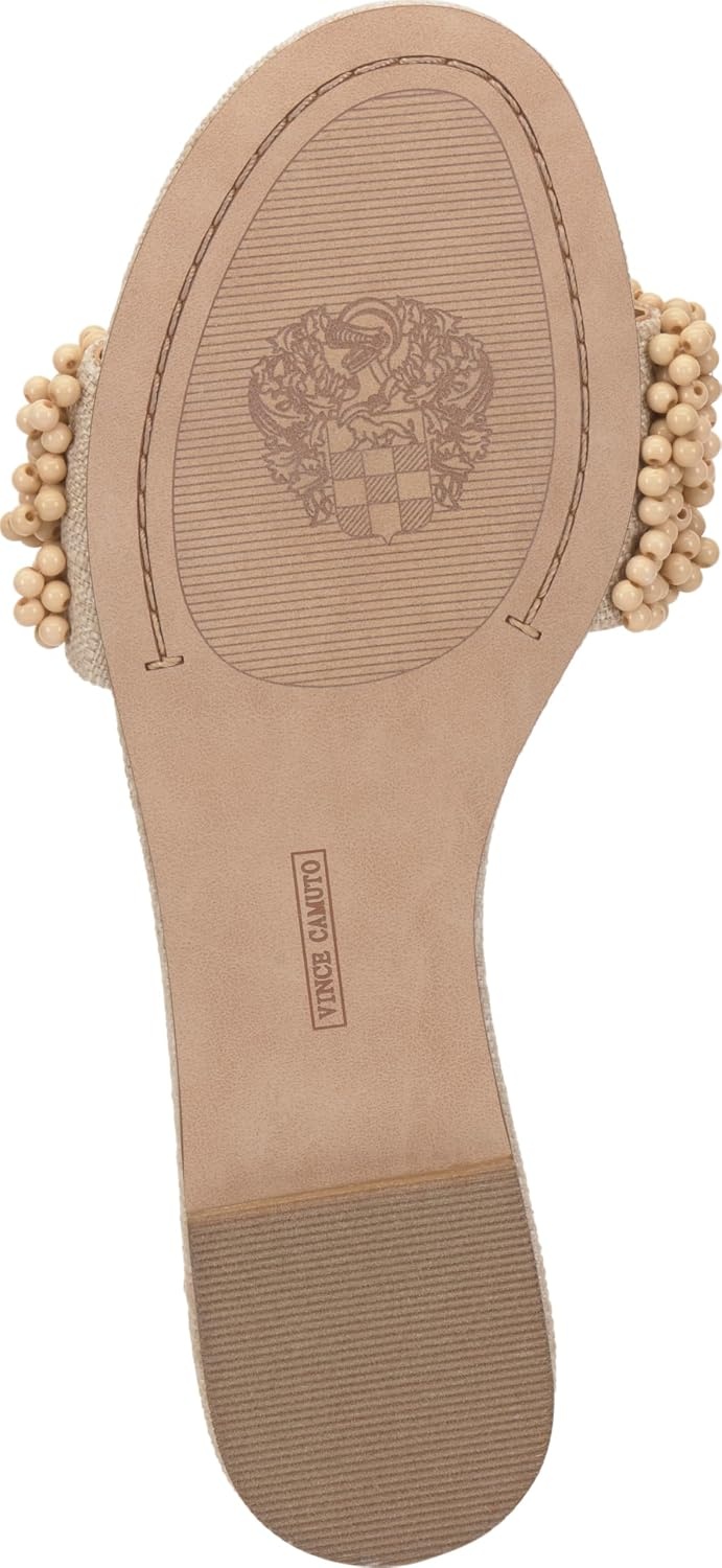 image:imageVince Camuto Balea Beaded Band Flat SandalsNatural