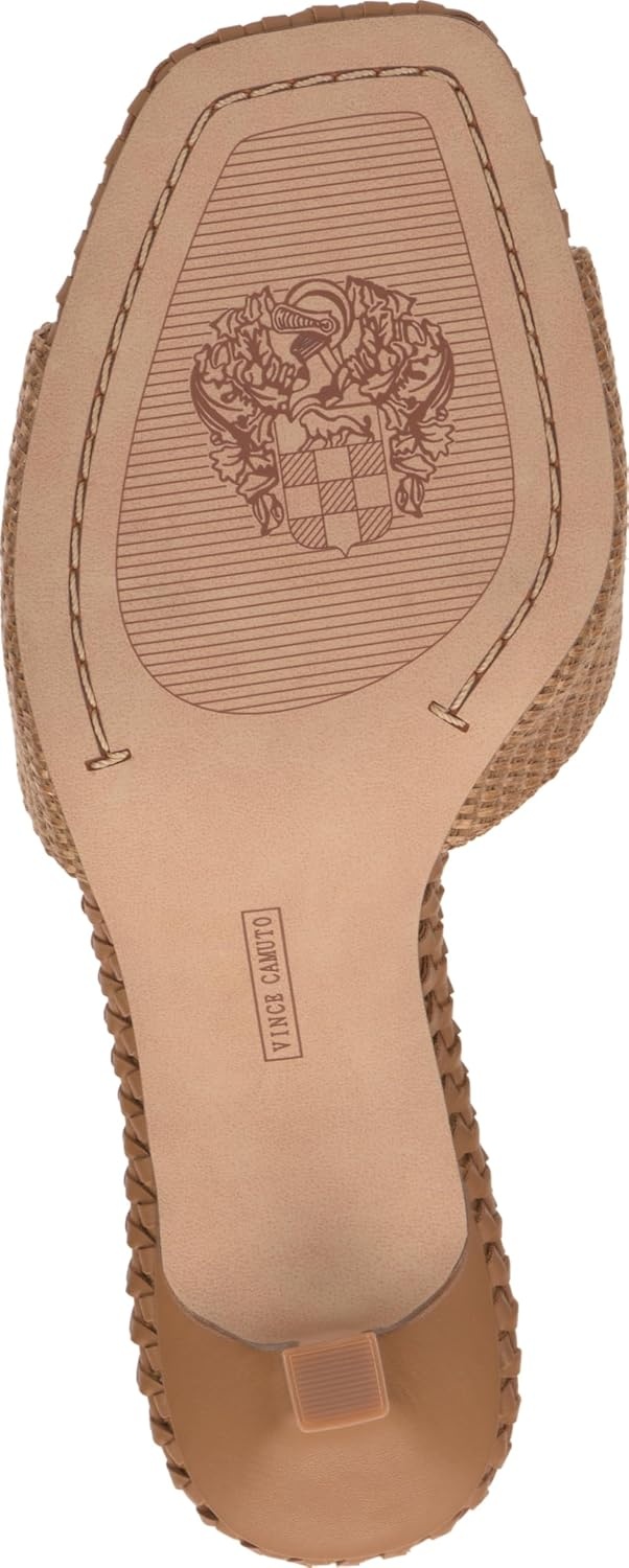 image:imageVince Camuto Emmla Stitched Mule SandalsGolden Walnut