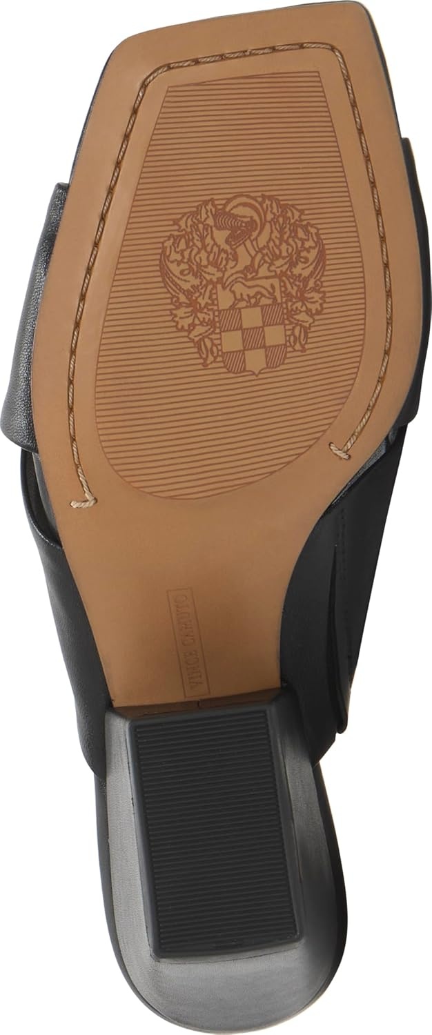 image:imageVince Camuto Kespa Cross Band Mule SandalsBlack
