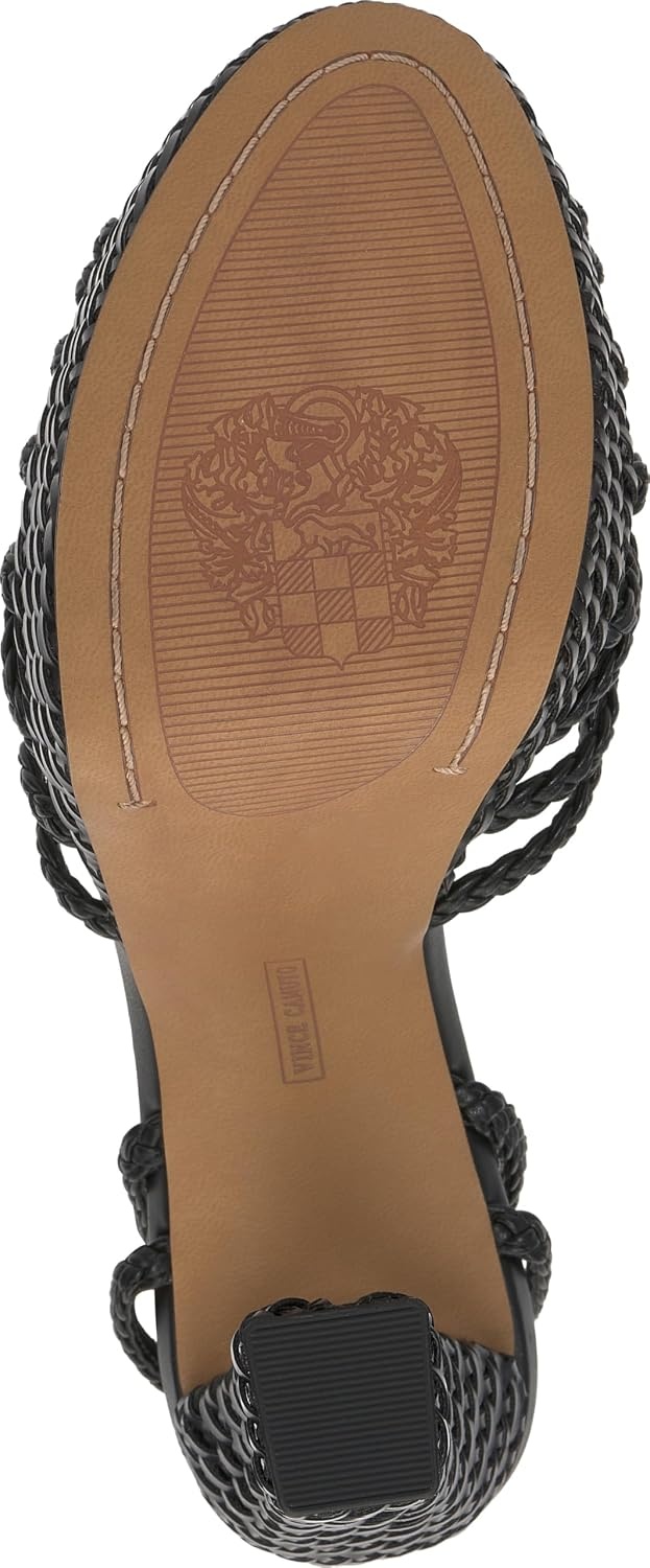 image:imageVince Camuto Samlee Strappy Platform High Heel SandalsBlack