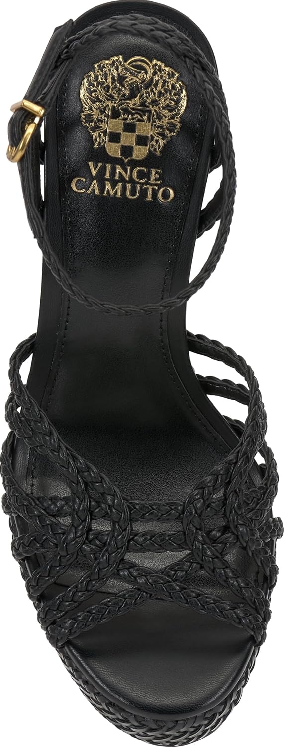 image:imageVince Camuto Samlee Strappy Platform High Heel SandalsBlack