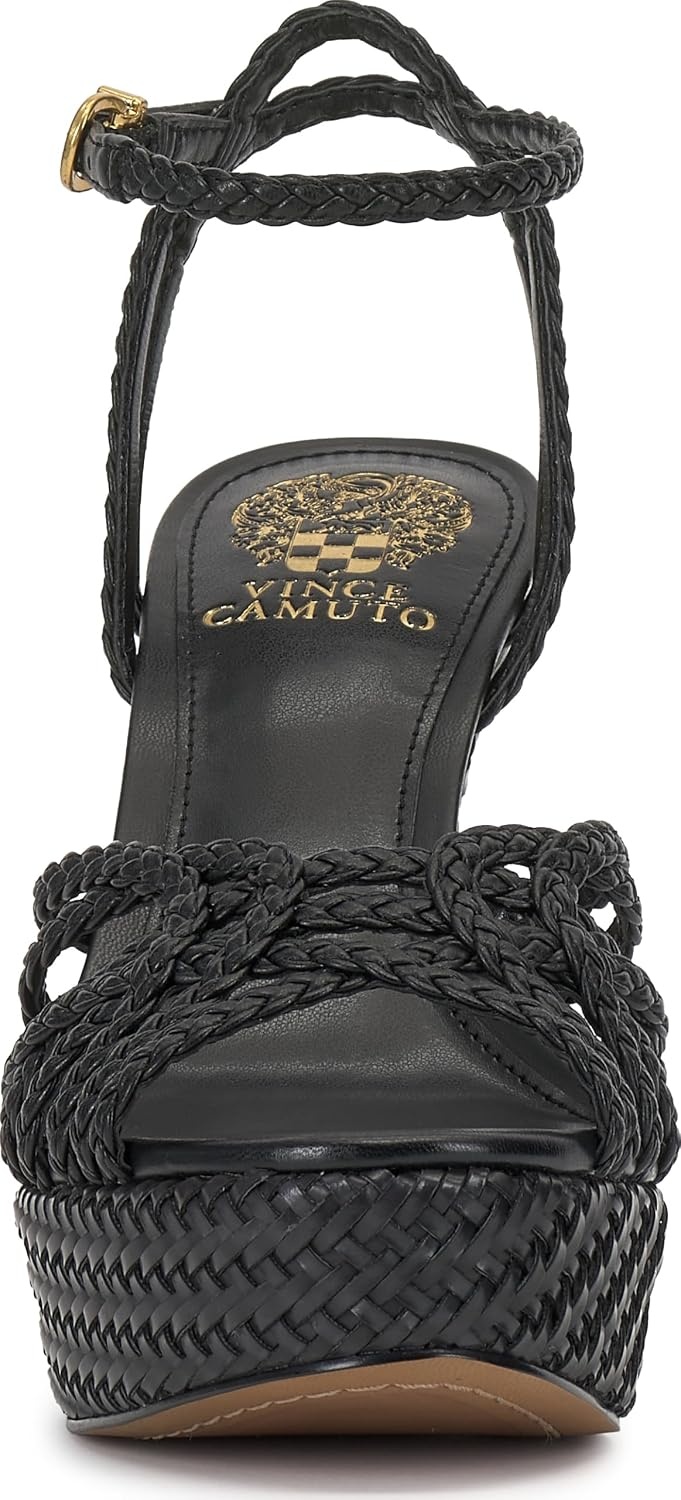 image:imageVince Camuto Samlee Strappy Platform High Heel SandalsBlack