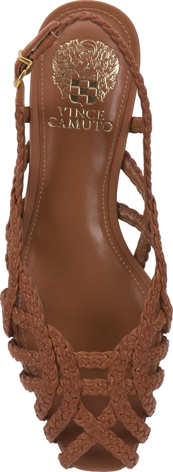 image:imageVince Camuto Stiorra Strappy Flat SandalsGolden Walnut