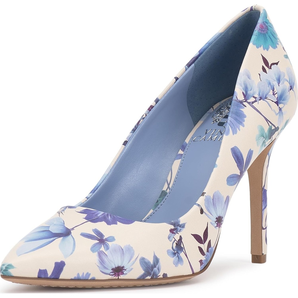 image:imageVince Camuto Savilla Classic PumpsTrellis Blue Floral