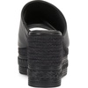 Vince Camuto Lierna Espadrille Wedge Platform Sandals(Black)