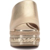 Vince Camuto Lierna Espadrille Wedge Platform Sandals(Egyptian Gold)