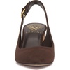 Vince Camuto Women’s Hamden Buckle Slingback Pumps Brownie 8.5 Medium