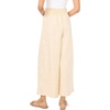 Vince Camuto Women’s Cropped Wide Leg Pant(Sand Drift)