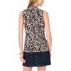 Vince Camuto Women’s Front Cross Over Wrap Sleeveless Tank Top(Rich Black)