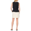 Vince Camuto Women’s Lace Trim V Neck Sleeveless Top(Rich Black)