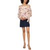 Vince Camuto Women’s Off the Shoulder Long Sleeve Tie Blouse(New Ivory)