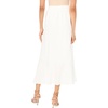 Vince Camuto Women’s Ruffled Maxi Wrap Skirt(New Ivory)