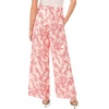 Vince Camuto Women’s Smocked Waist Wide Leg Pant(Summer Rose)