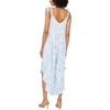 Vince Camuto Women’s Tie Strap Sleeveless Wide Leg Jumpsuit(Blue Cloud)