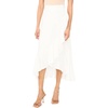 Vince Camuto Women’s Ruffled Maxi Wrap Skirt(New Ivory)