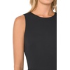 Vince Camuto Women’s Sleeveless Jewel Neck Panelled Maxi Dress(Rich Black)