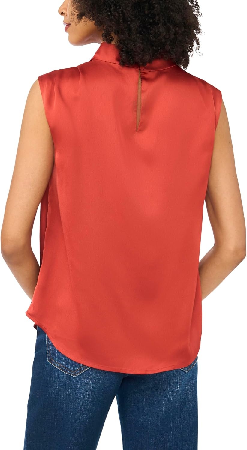 image:imageVince Camuto Womens Cowl Neck Sleeveless TopFireside