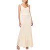 Vince Camuto Women’s Knit Godet Maxi Skirt(New Ivory)