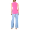 Vince Camuto Women’s Sleeveless Front Cross Over Wrap Tank Top(Rasberry Sorbet)