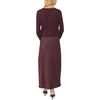 Vince Camuto Women’s Combo Long Sleeve Sweater with Maxi Dress(Winetasting)