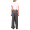 Vince Camuto Women’s Contrast Top Stitch Sweatpant with Drawstring(Medium Heather Grey)