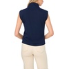 Vince Camuto Women’s Short Sleeve Built Up Extended Shoulder Tee(Classic Navy)