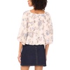 Vince Camuto Women’s Square Neck Bubble Blouse(138 Vanilla Ice)