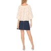 Vince Camuto Women’s Square Neck Bubble Blouse(Sand Drift)