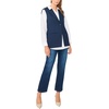 Vince Camuto Women’s Twofer Vest With Long Sleeve Blouse(Classic Navy)